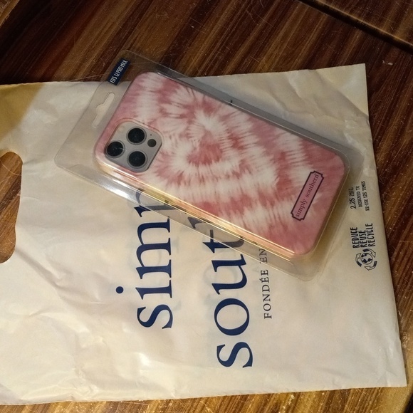 Simply Southern IPhone 12 Pro Max pink tie dye case - Picture 1 of 4